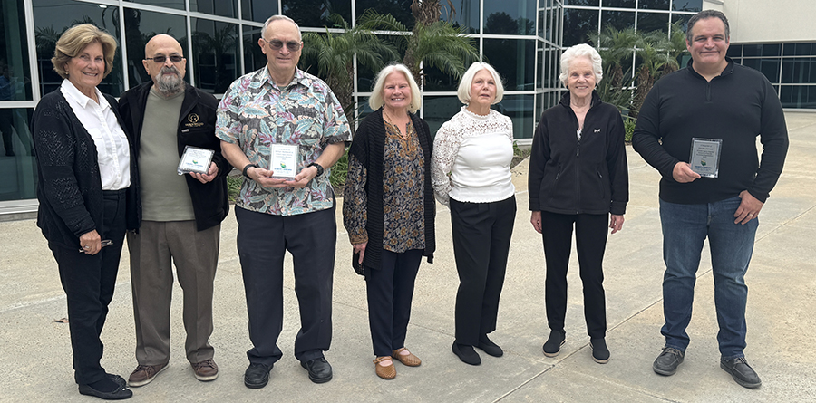 A group photo of the winners of the 2025 LEGACY Awards.